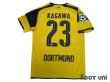 Photo2: Borussia Dortmund 2016-2017 Home Shirt #23 Kagawa w/tags (2)