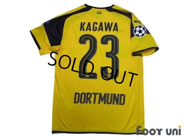 Photo2: Borussia Dortmund 2016-2017 Home Shirt #23 Kagawa w/tags (2)