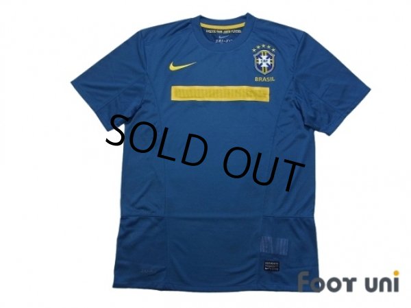 Photo1: Brazil 2011 Away Shirt w/tags (1)