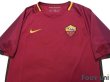 Photo3: AS Roma 2017-2018 Home Shirt #16 De Rossi (3)