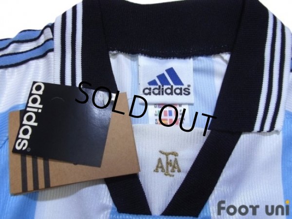 Photo4: Argentina 1998 Home Shirt w/tags (4)