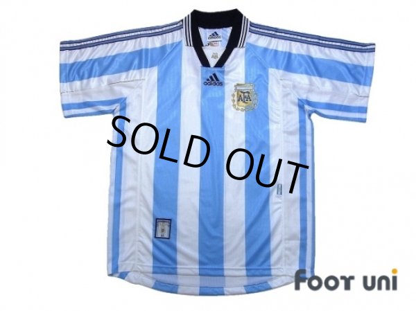 Photo1: Argentina 1998 Home Shirt w/tags (1)