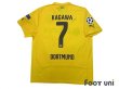 Photo2: Borussia Dortmund 2014-2015 Home Shirt  #7 Kagawa Champions League Patch/Badge Respect Patch/Badge w/tags (2)