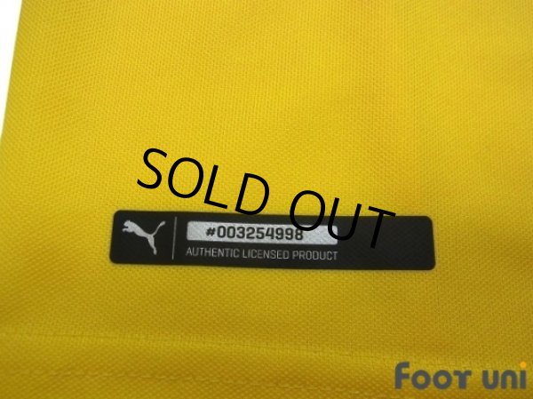Photo7: Borussia Dortmund 2014-2015 Home Shirt  #7 Kagawa Champions League Patch/Badge Respect Patch/Badge w/tags (7)