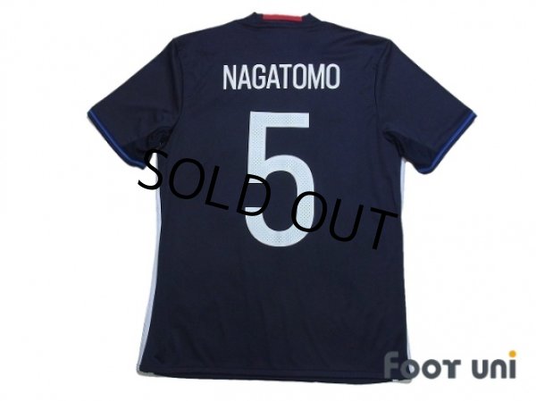 Photo2: Japan 2016-2017 Home Shirt #5 Nagatomo w/tags (2)