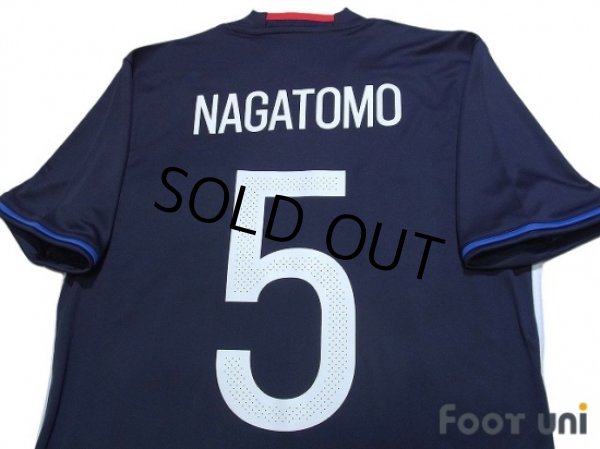 Photo4: Japan 2016-2017 Home Shirt #5 Nagatomo w/tags (4)