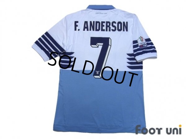 Photo2: Lazio 2015-2016 Home Authentic Shirt #7 F.Anderson w/tags (2)