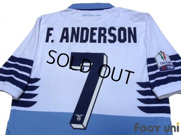 Photo4: Lazio 2015-2016 Home Authentic Shirt #7 F.Anderson w/tags (4)