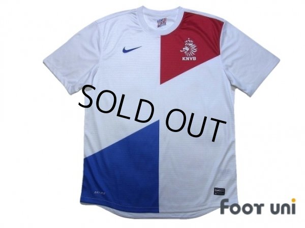 Photo1: Netherlands 2013 Away Shirt (1)