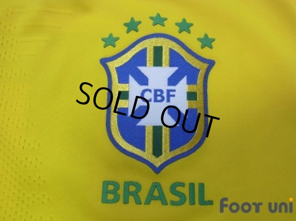 Photo6: Brazil 2018 Home Authentic Shirt #9 Gabriel Jesus w/tags (6)