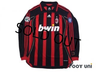 AC MILAN 08/09 サッカージャージ ユニフォーム　M adidas ACミラン 08/09 ユニフォーム ホーム 長袖 19981 025388