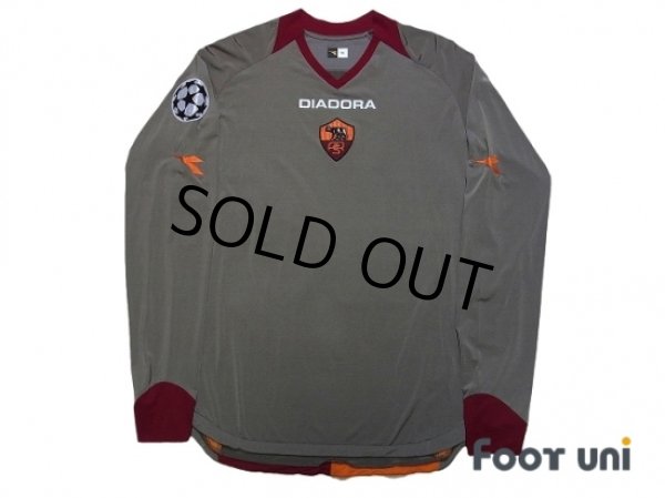 Photo1: AS Roma 2006-2007 3rd Long Sleeve Player Shirt #16 De Rossi (1)