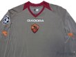 Photo3: AS Roma 2006-2007 3rd Long Sleeve Player Shirt #16 De Rossi (3)