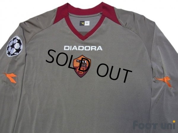 Photo3: AS Roma 2006-2007 3rd Long Sleeve Player Shirt #16 De Rossi (3)