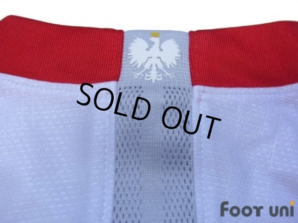 Photo6: Poland 2018 Home Shirt #9 Lewandowski (6)