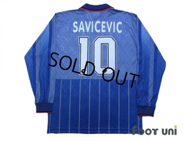 Photo2: AC Milan 1995-1996 4th Long Sleeve Shirt #10 Savicevic (2)