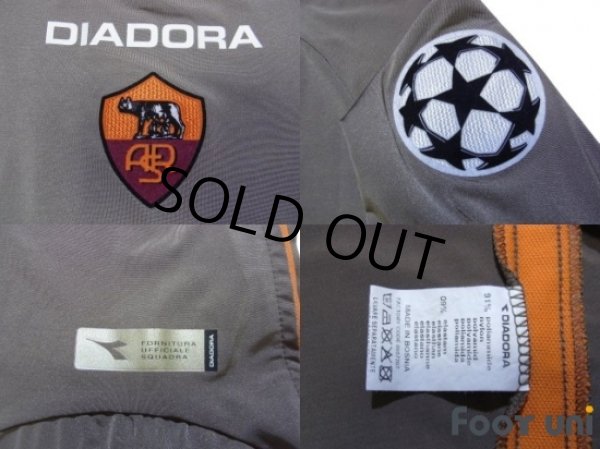 Photo6: AS Roma 2006-2007 3rd Long Sleeve Player Shirt #16 De Rossi (6)