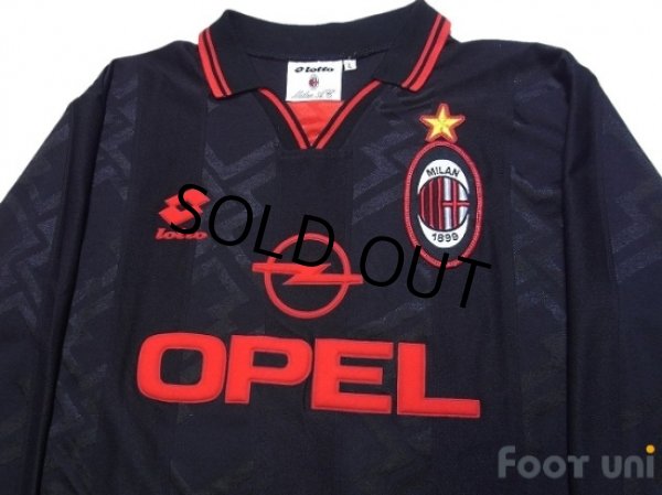 Photo3: AC Milan 1996-1997 3rd Long Sleeve Shirt #6 Baresi (3)