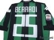 Photo4: Sassuolo 2015-2016 Home Authentic Shirt #25 Berardi w/tags (4)