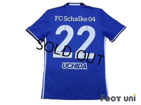 超貴重！Uchida 22 Schalke 04 サイン入りシャツ Schalke04 2016-2017 Home Shirt #22 Uchida - Online Store