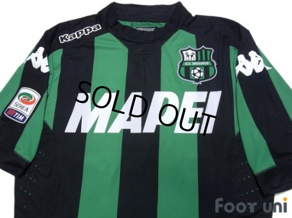 Photo3: Sassuolo 2015-2016 Home Authentic Shirt #25 Berardi w/tags (3)