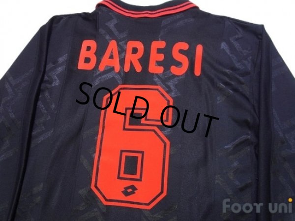 Photo4: AC Milan 1996-1997 3rd Long Sleeve Shirt #6 Baresi (4)