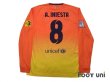 Photo2: FC Barcelona 2012-2013 Away Long Sleeve Shirt #8 A.Iniesta LFP Patch/Badge (2)