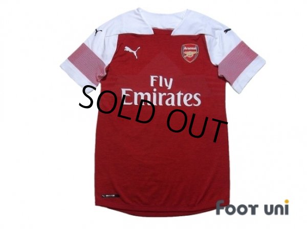 Photo1: Arsenal 2018-2019 Home Authentic Shirt w/tags (1)