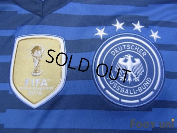 Photo5: Germany 2018 GK Long Sleeve Shirt FIFA World Champions 2014 Patch/Badge w/tags (5)