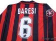 Photo4: AC Milan 1997-1998 Home Long Sleeve Shirt #6 Baresi w/tags (4)