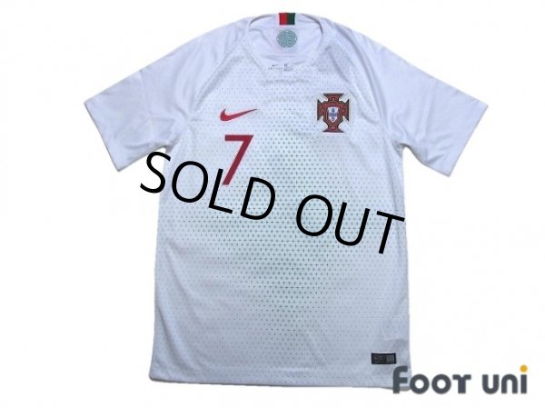 Photo1: Portugal 2018 Away Shirt #7 Ronaldo w/tags (1)