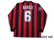 Photo2: AC Milan 1997-1998 Home Long Sleeve Shirt #6 Baresi w/tags (2)