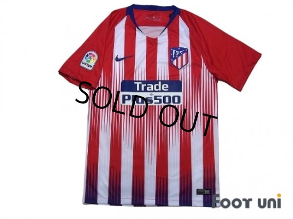 Photo1: Atletico Madrid 2018-2019 Home Shirt La Liga Patch/Badge w/tags (1)