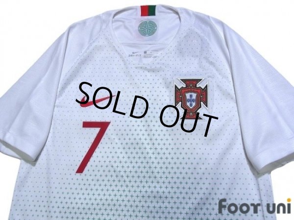 Photo3: Portugal 2018 Away Shirt #7 Ronaldo w/tags (3)