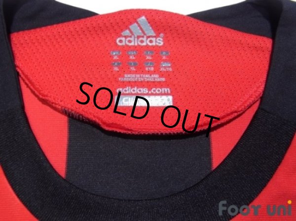 Photo5: AC Milan 2008-2009 Home Match Issue Long Sleeve Shirt #22 Kaka (5)