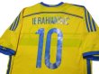 Photo4: Sweden 2014 Home Shirt #10 Ibrahimovic (4)