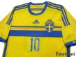 Photo3: Sweden 2014 Home Shirt #10 Ibrahimovic (3)