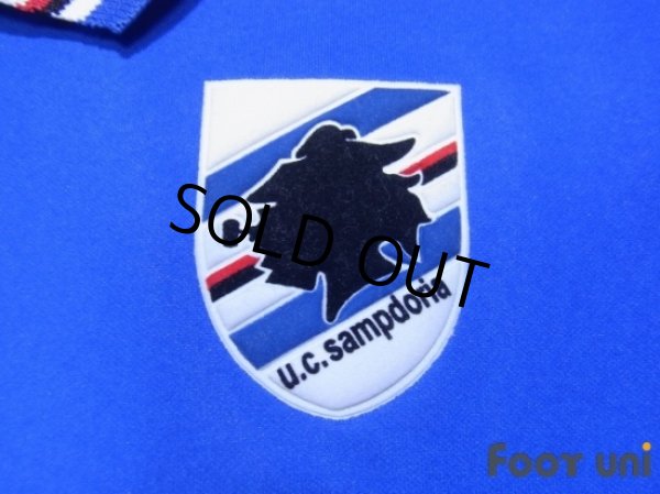 Photo6: Sampdoria 2003-2004 Home Shirt #13 Yanagisawa (6)