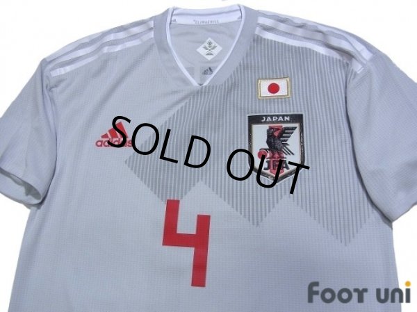 Photo3: Japan 2018 Away Authentic Shirt #4 Honda w/tags (3)