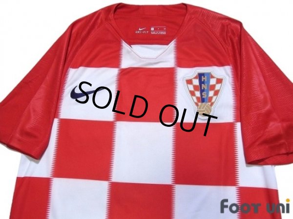 Photo3: Croatia 2018 Home Shirt w/tags (3)