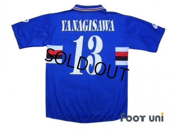 Photo2: Sampdoria 2003-2004 Home Shirt #13 Yanagisawa (2)