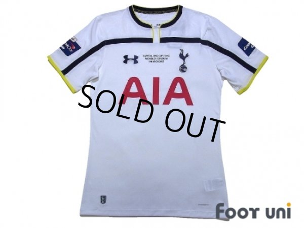 Photo1: Tottenham Hotspur 2014-2015 Home Shirt Capital One Cup Patch/Badge w/tags (1)