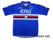 Photo1: Sampdoria 2003-2004 Home Shirt #13 Yanagisawa (1)