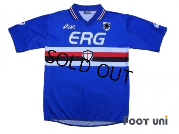 Photo1: Sampdoria 2003-2004 Home Shirt #13 Yanagisawa (1)