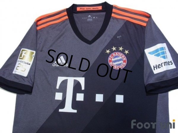 Photo3: Bayern Munchen2016-2017 Away Shirt #21 Lahm Bundesliga Patch/Badge w/tags (3)