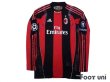 Photo1: AC Milan 2010-2011 Home Match Issue Long Sleeve Shirt #70 Robinho (1)