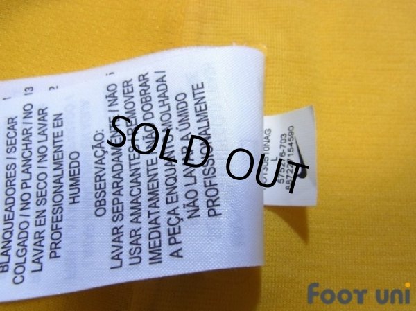 Photo6: Brazil 2015 Home Authentic Shirt #10 Neymar Jr Copa America Chile 2015 Patch/Badge (6)