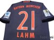 Photo4: Bayern Munchen2016-2017 Away Shirt #21 Lahm Bundesliga Patch/Badge w/tags (4)