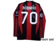 Photo2: AC Milan 2010-2011 Home Match Issue Long Sleeve Shirt #70 Robinho (2)