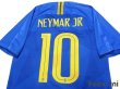 Photo4: Brazil 2018 Away Shirt #10 Neymar Jr w/tags (4)